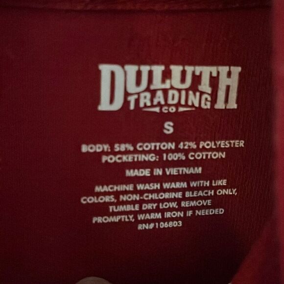 DULUTH TRADING COMPANY Knit Cowl Neck Tunic Top Small - Picture 6 of 6